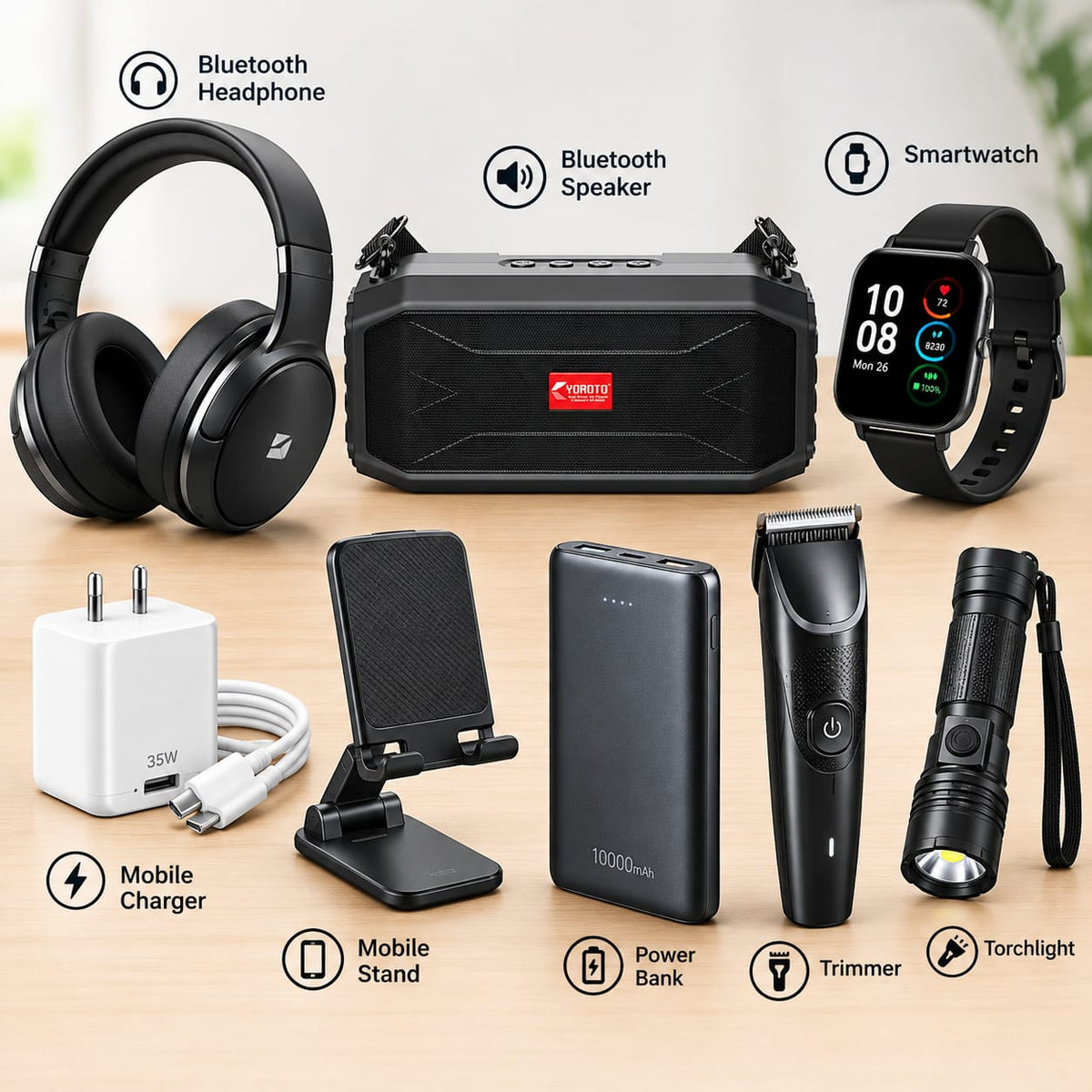 Electronics and Accessories example products