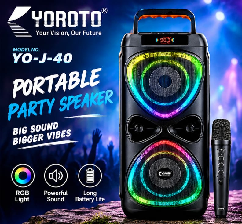 TJ YOROTO YO-J-40, 50W Output With Mic