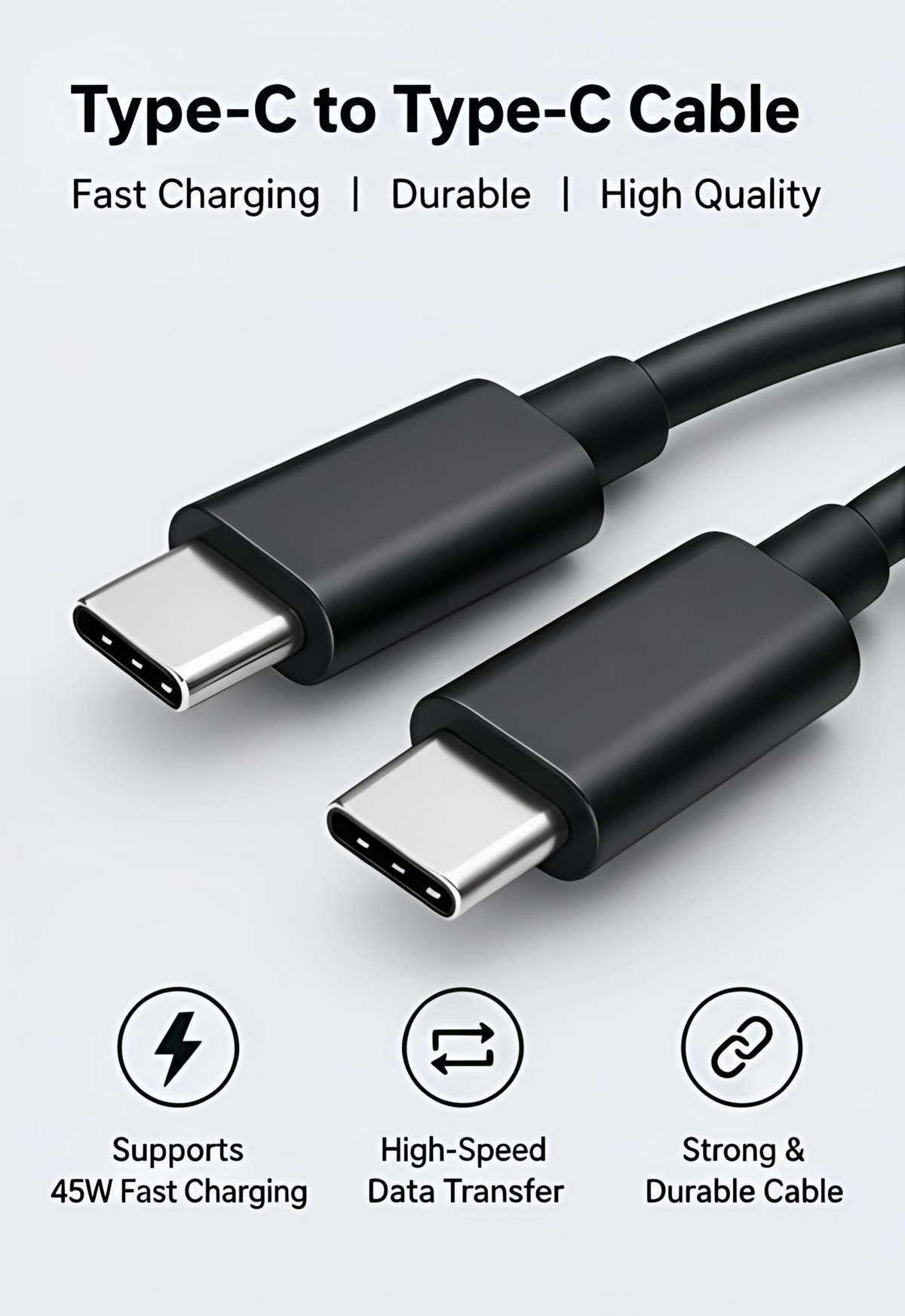 TJ 45W Fast Charger For Samsung Mobiles In Premium Quality