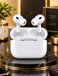 TJ Airdopes Pro 2 Premium White Wireless Bluetooth Earbuds with Charging Case | Stylish In-Ear Earphones