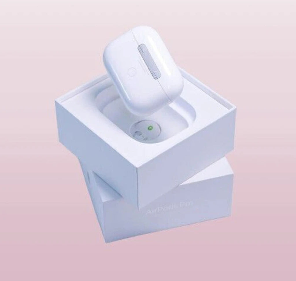 TJ Airdopes Pro 2 Premium White Wireless Bluetooth Earbuds with Charging Case | Stylish In-Ear Earphones