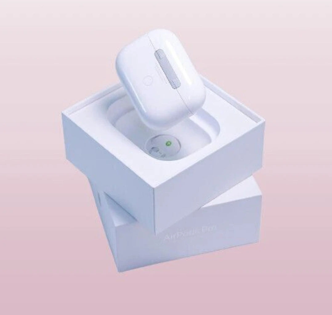 TJ Airdopes Pro 2 Premium White Wireless Bluetooth Earbuds with Charging Case | Stylish In-Ear Earphones